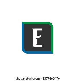 Initial Letter Logo E Template Vector Design