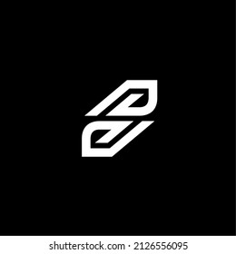 initial letter logo ED, logo template svg