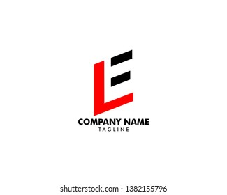 Initial Letter Logo EL Template Vector Design