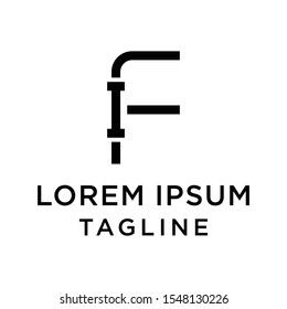 initial letter logo FI, IF logo template 