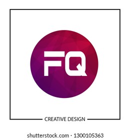 Initial Letter Logo FQ Template Design