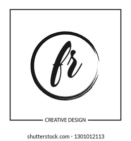 Initial Letter Logo FR Template Design
