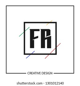 Initial Letter Logo FR Template Design