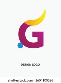 initial letter logo G, logo template