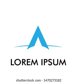A initial letter logo icon for business company