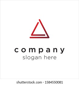 Initial Letter A logo icon design template elements - vector sign. Business card templates. 