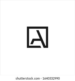 Initial Letter A logo icon design template elements - vector