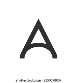 Initial Letter A Logo Icon Design Template