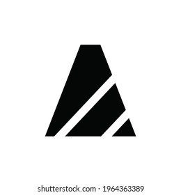 initial letter A logo or icon monogram. EPS 10