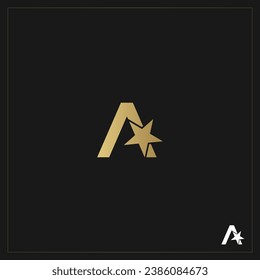 initial letter a logo, icon and symbol vector design illustration