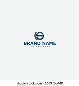 Anfangsbuchstabe Logo IS, SI Logo-Vorlage