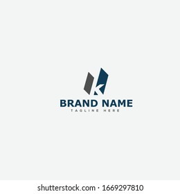 initial letter logo K logo template