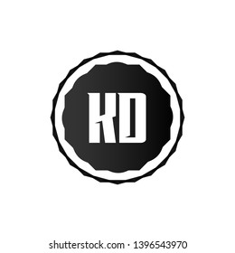 Initial Letter Logo KD Template Vector Design