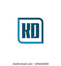 Initial Letter Logo KD Template Vector Design