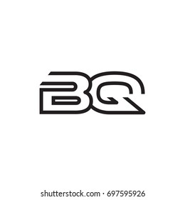 initial letter logo line unique modern