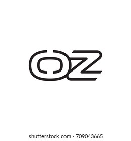 initial letter logo line unique modern