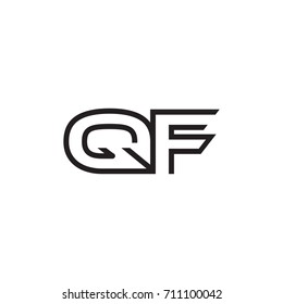 initial letter logo line unique modern