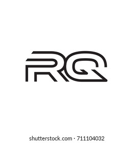 initial letter logo line unique modern