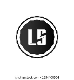 Initial Letter Logo LS Template Vector Design