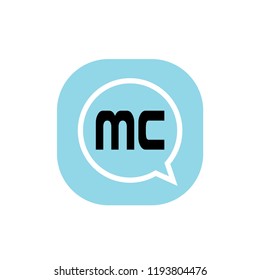 Initial Letter Logo MC Template Design