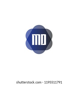 Initial Letter Logo MD Template Design