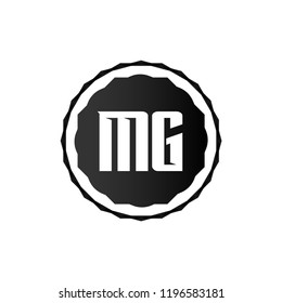 Initial Letter Logo MG Template Design