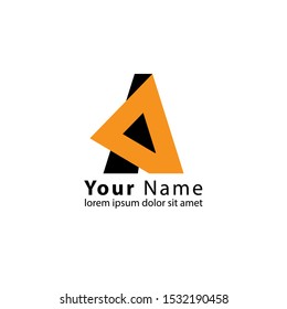 Initial A Letter Logo modern Design Vector Template. Creative Alphabet Letters icon Illustration. Vector