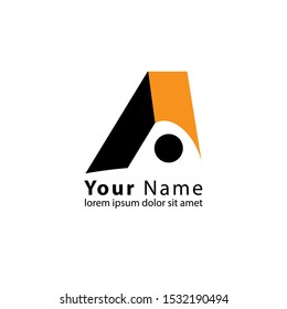Initial A Letter Logo modern Design Vector Template. Creative Alphabet Letters icon Illustration. Vector