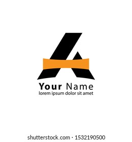 Initial A Letter Logo modern Design Vector Template. Creative Alphabet Letters icon Illustration. Vector