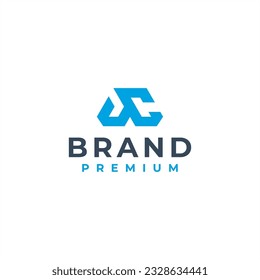 letra inicial A logotipo inmobiliario moderno