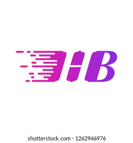 initial letter logo moves fast