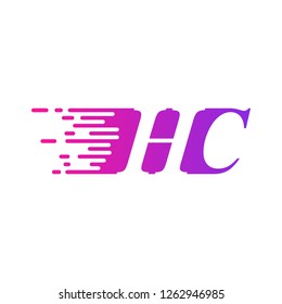 initial letter logo moves fast