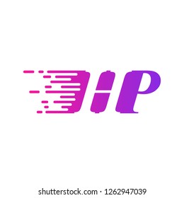 initial letter logo moves fast