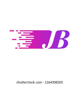 initial letter logo moves fast