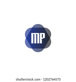 Initial Letter Logo MP Template Design