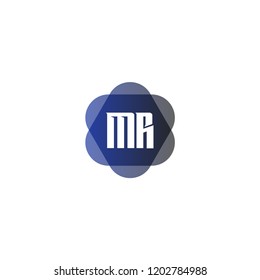 Initial Letter Logo MR Template Design