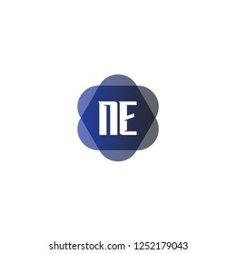 Initial Letter Logo NE Template Design