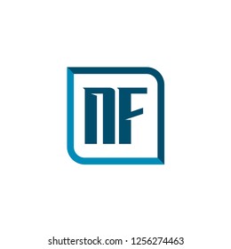 Initial Letter Logo NF Template Design