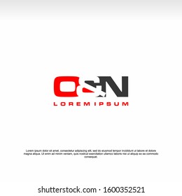 Initial letter logo, NO&N logo, logo template