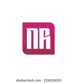 Initial Letter Logo NR Template Design