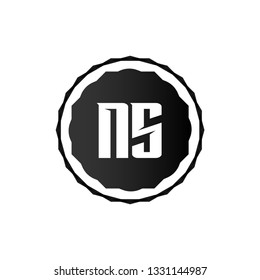 Initial Letter Logo NS Template Vector Design