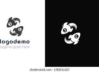 
logotipo de la letra inicial con combinación de icono de cohete.Diseño de logotipo con icono de cohete abstracto y monograma.
Logotipo de viaje con este último y Rocket con diseño de espacio negativo .diseño de logo vectorial .