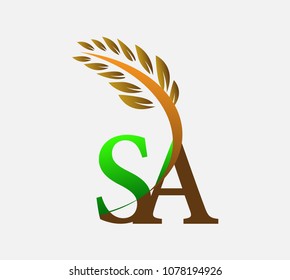 Sa Monogram Stock Images, Royalty-Free Images & Vectors | Shutterstock