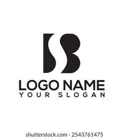 Initial letter logo set. Minimal letter logo template design