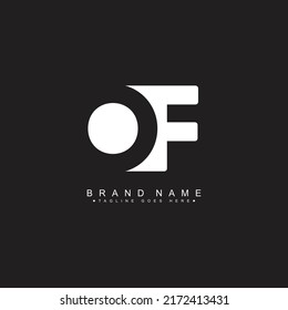 Initial Letter OF Logo - Simple Business Logo