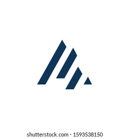 Initial Letter A Logo. Stock illustration.