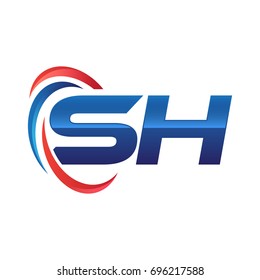 Sh Logo Images, Stock Photos & Vectors | Shutterstock