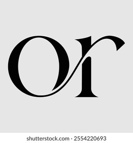 or Initial Letter Logo Symbol