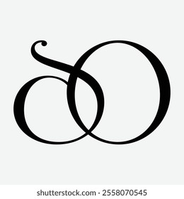 so Initial Letter Logo Symbol