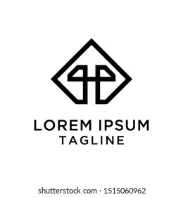 initial letter logo T logo template